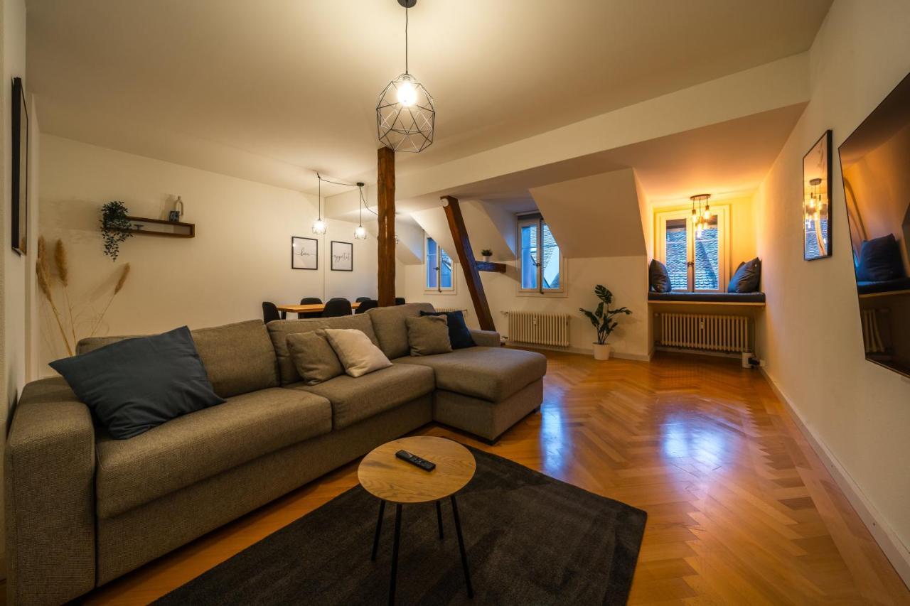 Old Town Apt In The Heart Of Thun With Garden Екстер'єр фото