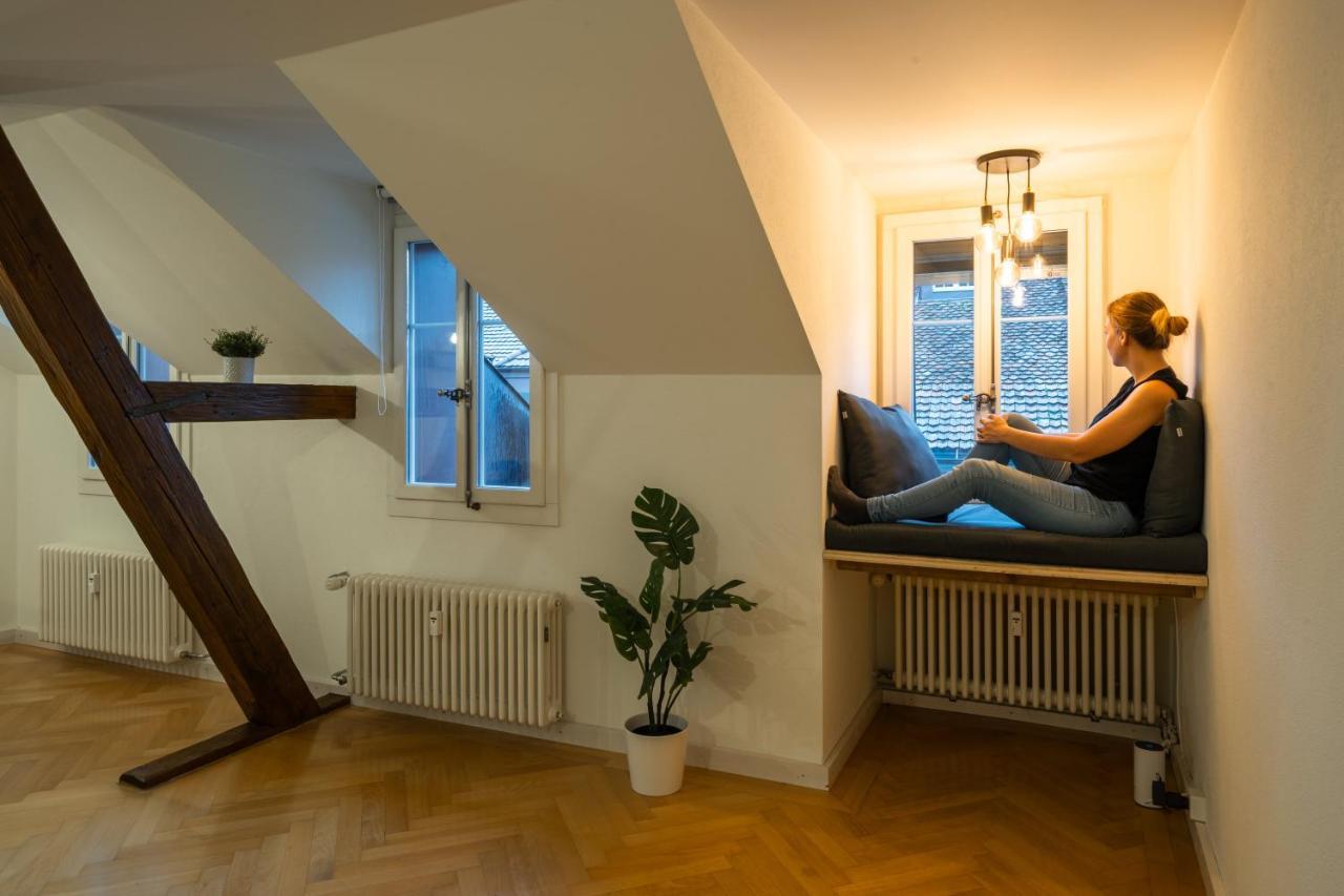 Old Town Apt In The Heart Of Thun With Garden Екстер'єр фото
