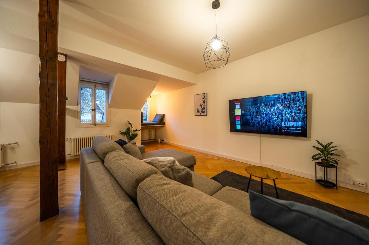 Old Town Apt In The Heart Of Thun With Garden Екстер'єр фото